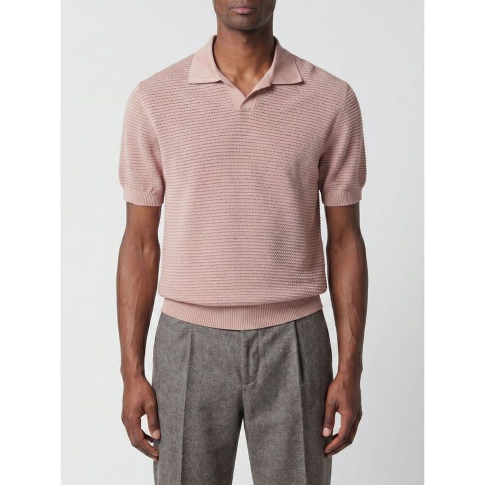 Tagliatore Polo Shirt Men Pink
